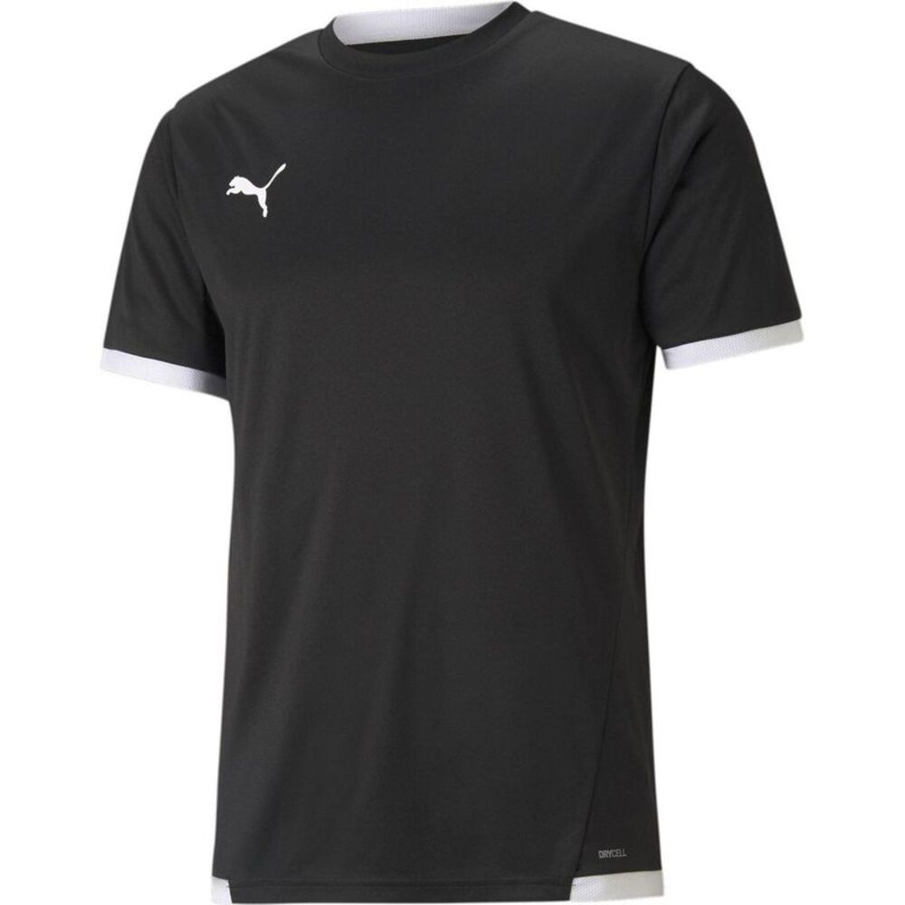 Puma Mens TeamLIGA Football Jersey / Black/White